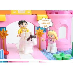 FEELO 1617 Xếp hình kiểu    Castle Of Princess Sleeping In The Forest Lâu đài Của Công Chúa Ngủ Trong Rừng 67 khối