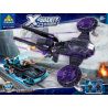 Kazi KY6604 6604 non  TẤN CÔNG CÁNH SẮT bộ đồ chơi xếp lắp ráp ghép mô hình X Agents X-AGENTS Đội Hành Động X 377 khối