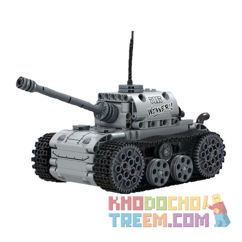 Winner 7117 non  XE TĂNG bộ đồ chơi xếp lắp ráp ghép mô hình  Kỹ Thuật Công Nghệ Cao Mô Hình Phương Tiện 378 khối