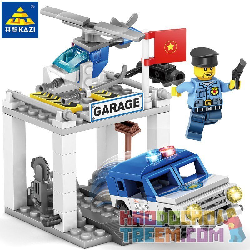 Kazi KY67254 67254 non  CẢNH SÁT THÀNH PHỐ: bộ đồ chơi xếp lắp ráp ghép mô hình Police CITY POLICE 365 khối