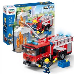 GUDI 9222 non  XE CỨU HỎA KHẨN CẤP bộ đồ chơi xếp lắp ráp ghép mô hình City FIREMAN EMERGENCY TRUCK Thành Phố 354 khối GUDI 9222 non  XE CỨU HỎA KHẨN CẤP bộ đồ chơi xếp lắp ráp ghép mô hình City FIREMAN EMERGENCY TRUCK Thành Phố 354 khối