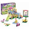 GUDI 9604 non  SÂN CHƠI GỒM CẦU TRƯỢT ĐU QUAY XÍCH ĐU.... bộ đồ chơi xếp lắp ráp ghép mô hình Modern Girls MODERN GIRLS CARNIVAL MANIA Những Cô Gái Hiện Đại 336 khối