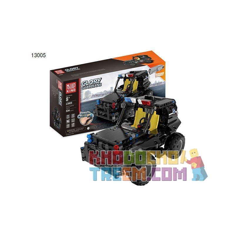MouldKing 13005 Mould King 13005 non  XE TUẦN TRA CẢNH SÁT bộ đồ chơi xếp lắp ráp ghép mô hình  GLORY GUARDIANS Kỹ Thuật Công Nghệ Cao Mô Hình Phương Tiện 334 khối