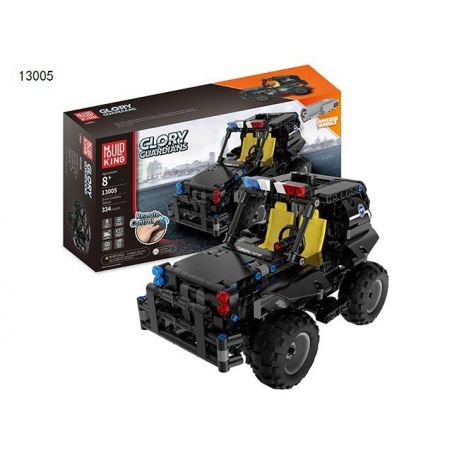 MouldKing 13005 Mould King 13005 non  XE TUẦN TRA CẢNH SÁT bộ đồ chơi xếp lắp ráp ghép mô hình  GLORY GUARDIANS Kỹ Thuật Công Nghệ Cao Mô Hình Phương Tiện 334 khối