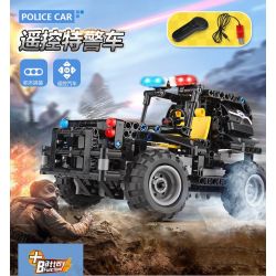 MouldKing 13005 Mould King 13005 non  XE TUẦN TRA CẢNH SÁT bộ đồ chơi xếp lắp ráp ghép mô hình  GLORY GUARDIANS Kỹ Thuật Công Nghệ Cao Mô Hình Phương Tiện 334 khối