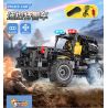 MouldKing 13005 Mould King 13005 non  XE TUẦN TRA CẢNH SÁT bộ đồ chơi xếp lắp ráp ghép mô hình  GLORY GUARDIANS Kỹ Thuật Công Nghệ Cao Mô Hình Phương Tiện 334 khối