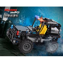 MouldKing 13005 Mould King 13005 non  XE TUẦN TRA CẢNH SÁT bộ đồ chơi xếp lắp ráp ghép mô hình  GLORY GUARDIANS Kỹ Thuật Công Nghệ Cao Mô Hình Phương Tiện 334 khối