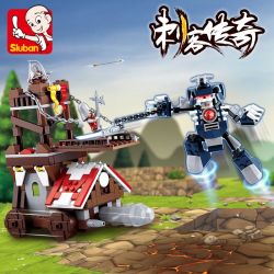 SLUBAN M38-B0619 B0619 0619 M38B0619 38-B0619 Xếp hình kiểu Lego THE LEGO MOVIE Assassin Legend Truyền thuyết sát thủ 334 khối