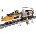 Kazi KY98234 98234 non Lego TÀU CAO TỐC SKYLINE (NHỎ) bộ đồ chơi xếp lắp ráp ghép mô hình Trains CITY TRAIN Tàu Hỏa 326 khối
