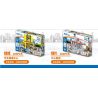 CAYI 1611 non  BỆNH VIỆN TRUNG TÂM bộ đồ chơi xếp lắp ráp ghép mô hình City Thành Phố 324 khối