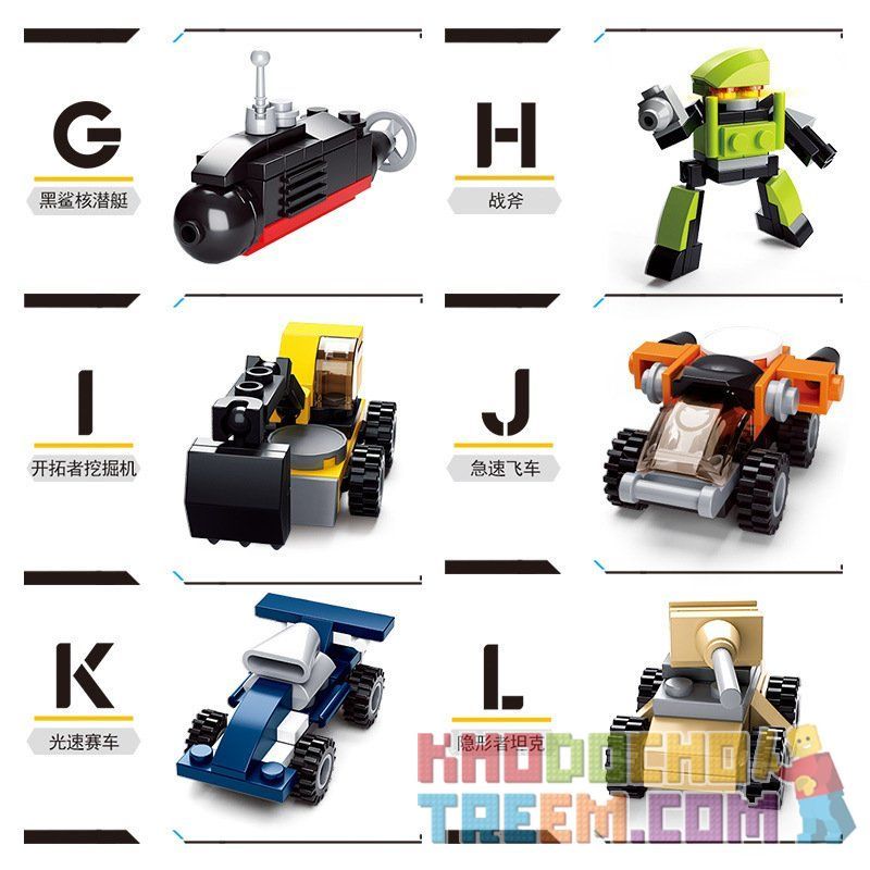 SLUBAN M38-B0591 B0591 0591 M38B0591 38-B0591 non  CÁC PHƯƠNG TIỆN CHIẾN ĐẤU bộ đồ chơi xếp lắp ráp ghép mô hình Creator Sáng Tạo 323 khối