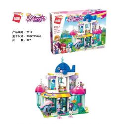 Enlighten 2012 Qman 2012 non  THỦY CUNG CÁ VOI XANH bộ đồ chơi xếp lắp ráp ghép mô hình Cherry Cô Nàng Ngọt Ngào 327 khối