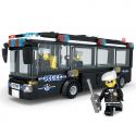 LE DI PIN 27009 Xếp hình kiểu Lego SWAT SPECIAL FORCE SWAT Bus Xe Bus SWAT 330 khối