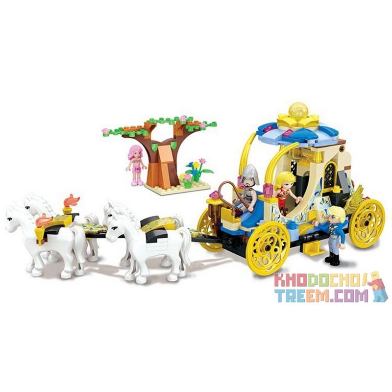 Winner 5013 Xếp hình kiểu Lego MERMAID Wei Mei Fish Wedding Carriage Cỗ Xe Ngựa Kéo 329 khối Winner 5013 Xếp hình kiểu Lego MERMAID Wei Mei Fish Wedding Carriage Cỗ Xe Ngựa Kéo 329 khối