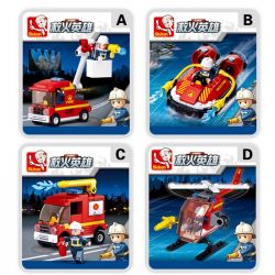 SLUBAN M38 non  PHƯƠNG TIỆN 4 LOẠI XE CỨU HỎA THANG THỦY PHI CƠ TRỰC THĂNG bộ đồ chơi xếp lắp ráp ghép mô hình Fire Rescure 323 khối SLUBAN M38 non  PHƯƠNG TIỆN 4 LOẠI XE CỨU HỎA THANG THỦY PHI CƠ TRỰC THĂNG bộ đồ chơi xếp lắp ráp ghép mô hình Fire Rescure 323 khối