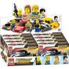 Enlighten 1225 1226 1227 1228 Qman 1225 1226 1227 1228 non  FAST AND FURIOUS CAR 4 bộ đồ chơi xếp lắp ráp ghép mô hình Racing RACING FORCE FAST FURIOUS Cuộc Đua 318 khối