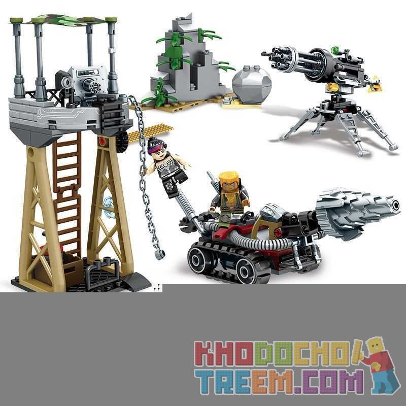 SEMBO 11707 non  BẢO VỆ TÀI NGUYÊN bộ đồ chơi xếp lắp ráp ghép mô hình Black Gold Cuộc Chiến Vàng Đen 314 khối SEMBO 11707 non  BẢO VỆ TÀI NGUYÊN bộ đồ chơi xếp lắp ráp ghép mô hình Black Gold Cuộc Chiến Vàng Đen 314 khối