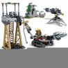 SEMBO 11707 non  BẢO VỆ TÀI NGUYÊN bộ đồ chơi xếp lắp ráp ghép mô hình Black Gold Cuộc Chiến Vàng Đen 314 khối