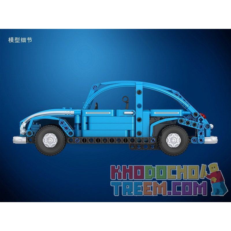 Winner 7090 non  XE BỌ RÙA 2 TRONG 1 bộ đồ chơi xếp lắp ráp ghép mô hình  TECHNOLOGY ASSEMBLY Kỹ Thuật Công Nghệ Cao Mô Hình Phương Tiện 314 khối