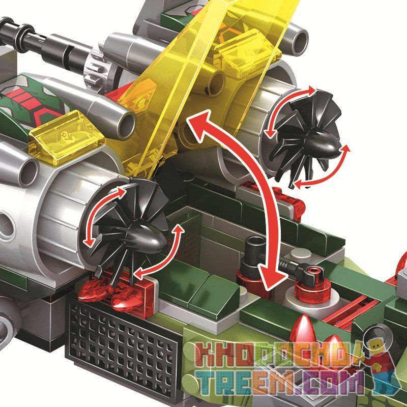 Winner 5059 non  ĐỘI ĐẶC NHIỆM CÁ SẤU bộ đồ chơi xếp lắp ráp ghép mô hình Swat Special Force CROCODILE SPECIAL FORCES 310 khối