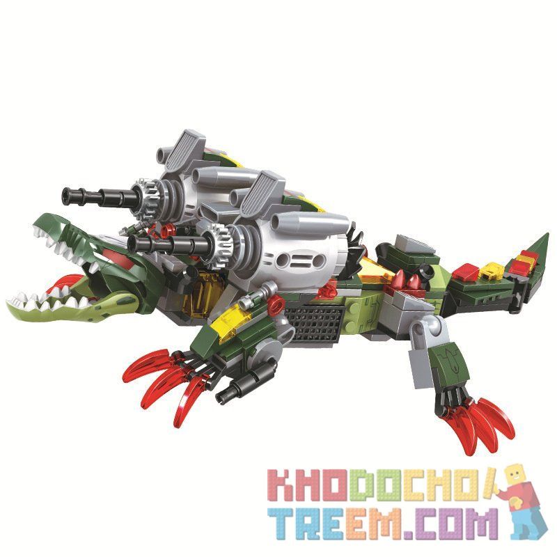 Winner 5059 non  ĐỘI ĐẶC NHIỆM CÁ SẤU bộ đồ chơi xếp lắp ráp ghép mô hình Swat Special Force CROCODILE SPECIAL FORCES 310 khối