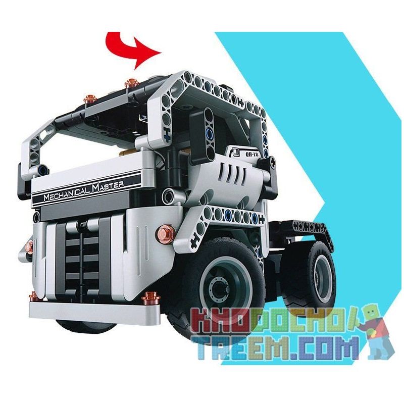 QIHUI 8018 non  XE TẢI ĐẦU KÉO TRẮNG bộ đồ chơi xếp lắp ráp ghép mô hình  Kỹ Thuật Công Nghệ Cao Mô Hình Phương Tiện 379 khối QIHUI 8018 non  XE TẢI ĐẦU KÉO TRẮNG bộ đồ chơi xếp lắp ráp ghép mô hình  Kỹ Thuật Công Nghệ Cao Mô Hình Phương Tiện 379 khối