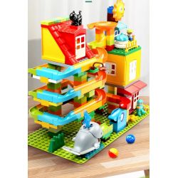 FEELO 1648 Xếp hình kiểu    Large Grain Tube Holder To The Sea ống Hạt Lớn Chủ để Biển Cả 242 khối