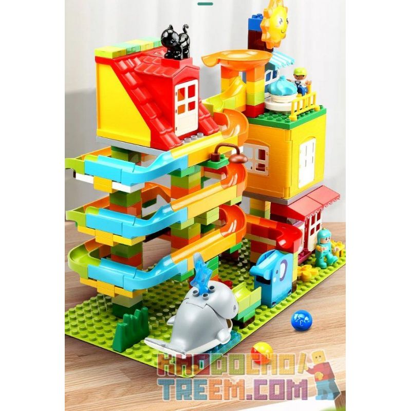 FEELO 1648 Xếp hình kiểu    Large Grain Tube Holder To The Sea ống Hạt Lớn Chủ để Biển Cả 242 khối