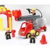 FEELO 1661D Xếp hình kiểu    City ​​fire Brigade đội Cứu Hỏa Thành Phố 118 khối
