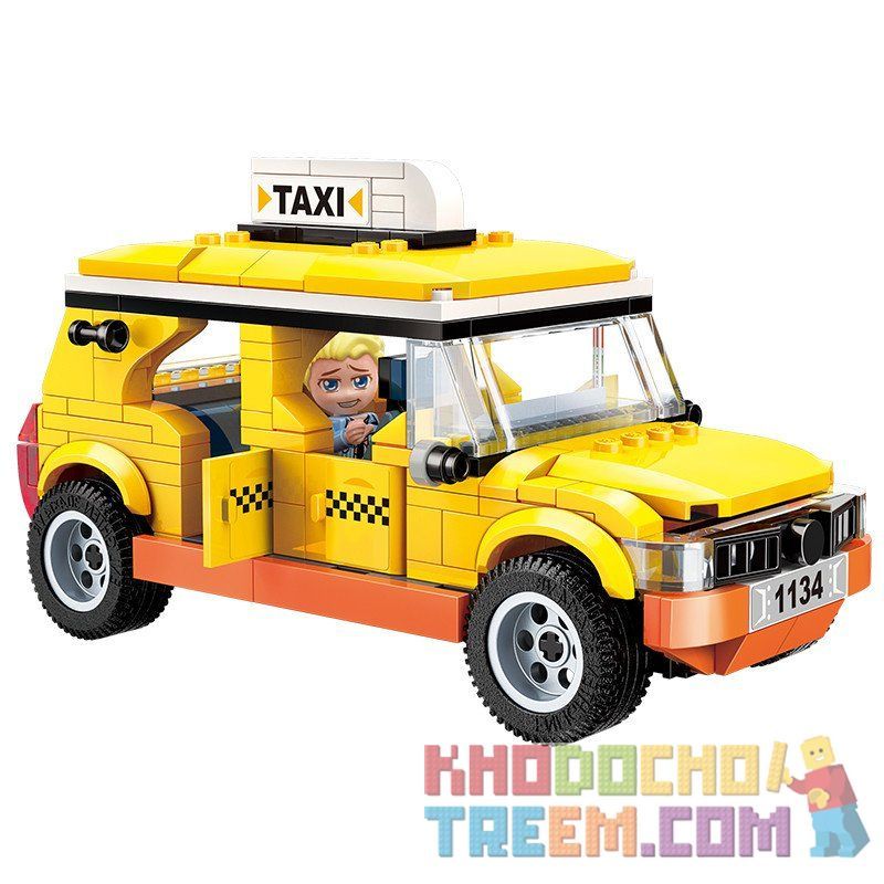 Enlighten 1134 Qman 1134 non  TAXI THÀNH PHỐ bộ đồ chơi xếp lắp ráp ghép mô hình Colorful City COLORFULCITY Thành Phố Sắc Màu 322 khối Enlighten 1134 Qman 1134 non  TAXI THÀNH PHỐ bộ đồ chơi xếp lắp ráp ghép mô hình Colorful City COLORFULCITY Thành Phố Sắc Màu 322 khối