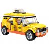 Enlighten 1134 Qman 1134 non  TAXI THÀNH PHỐ bộ đồ chơi xếp lắp ráp ghép mô hình Colorful City COLORFULCITY Thành Phố Sắc Màu 322 khối