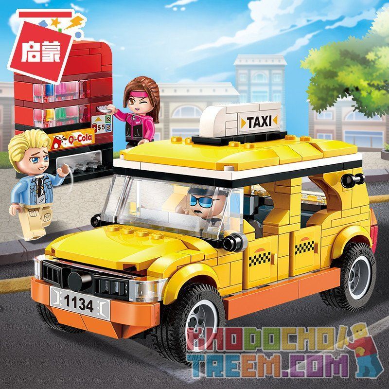 Enlighten 1134 Qman 1134 non  TAXI THÀNH PHỐ bộ đồ chơi xếp lắp ráp ghép mô hình Colorful City COLORFULCITY Thành Phố Sắc Màu 322 khối Enlighten 1134 Qman 1134 non  TAXI THÀNH PHỐ bộ đồ chơi xếp lắp ráp ghép mô hình Colorful City COLORFULCITY Thành Phố Sắc Màu 322 khối