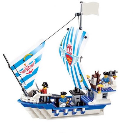 JIE STAR 30005 Xếp hình kiểu  PIRATES OF THE CARIBBEAN Dauntless Thuyền Cướp Biển 339 khối