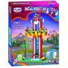 Winner 7043 non  TRÒ CHƠI CẢM GIÁC MẠNH bộ đồ chơi xếp lắp ráp ghép mô hình City Modern Paradise Thành Phố Thiên Đường Hiện Đại 337 khối