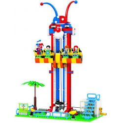 Winner 7043 Xếp hình kiểu Lego City Modern Paradise Vertical Limit Trò Chơi Cảm Giác Mạnh 337 khối