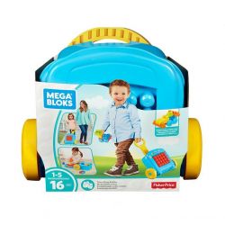  Mega Bloks Mega Bloks FLT37 Mobile Pocket With Klock Xếp hình Vali Xếp Hình Di Động 16 khối
