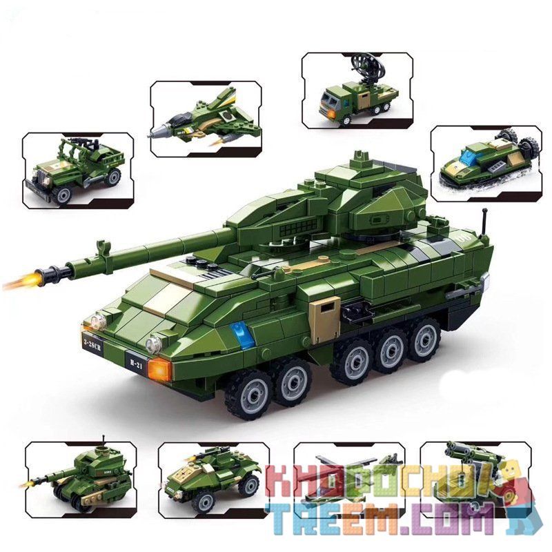 GUDI 8716 8716A 8716B 8716C 8716D 8716E 8716F 8716G 8716H Xếp hình kiểu Lego MILITARY ARMY Super Sentai Xe Tăng Bọc Thép gồm 8 hộp nhỏ lắp được 16 mẫu 658 khối GUDI 8716 8716A 8716B 8716C 8716D 8716E 8716F 8716G 8716H Xếp hình kiểu Lego MILITARY ARMY Super Sentai Xe Tăng Bọc Thép gồm 8 hộp nhỏ lắp được 16 mẫu 658 khối