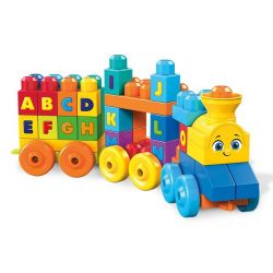  Mega Bloks Super Big Blocks On Trains Xếp hình Xếp Hình Khối Siêu Lớn Trên Tàu Hỏa 50 khối