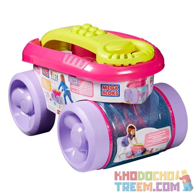  Mega Bloks Mega Bloks CNK33 Building Blocks Playset. Pink Xếp hình Xe Kéo Bộ Xếp Hình 20 Khối 20 khối