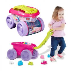  Mega Bloks Mega Bloks CNK33 Building Blocks Playset. Pink Xếp hình Xe Kéo Bộ Xếp Hình 20 Khối 20 khối