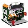 PanlosBrick 657008 Panlos Brick 657008 non  CỬA HÀNG HOA QUẢ bộ đồ chơi xếp lắp ráp ghép mô hình Mini Modular STREETSCAPE Đường Phố Thu Nhỏ 145 khối