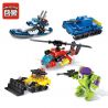 Enlighten 2101 Qman 2101 non  10 ĐỘI DI ĐỘNG SIÊU BIẾN THỂ bộ đồ chơi xếp lắp ráp ghép mô hình Transformers HYPERFUNCTION TACTICAL UNIT Robot Đại Chiến Người Máy Biến Hình 309 khối