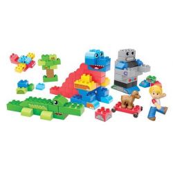  Mega Bloks Mega Bloks CYR23 Junior Builders Build-A-Story , Multi Color Xếp hình Xếp Hình 100 Khối Các Động Vật 100 khối