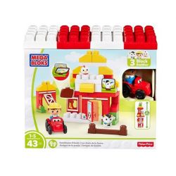  Mega Bloks Mega Bloks DPJ57 Set The Farm Xếp hình Xếp Hình Chủ Đề Nông Trại 43 khối