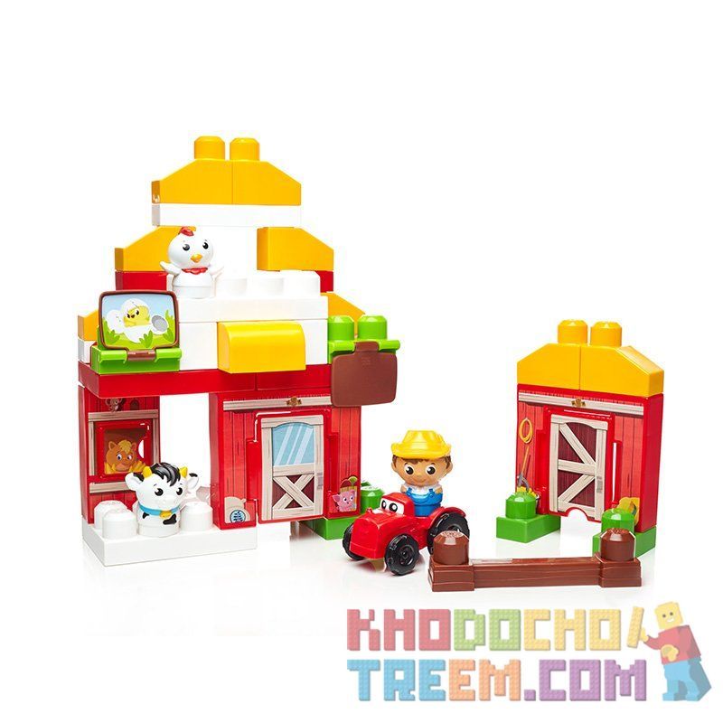  Mega Bloks Mega Bloks DPJ57 Set The Farm Xếp hình Xếp Hình Chủ Đề Nông Trại 43 khối