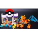 LELE 39005 non Lego BỆNH VIỆN THÚ CƯNG bộ đồ chơi xếp lắp ráp ghép mô hình Pokémon POKEMON GO 309 khối