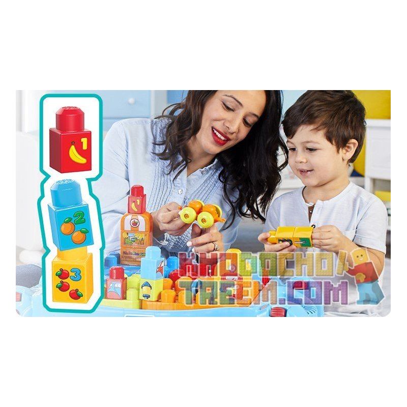  Mega Bloks Mega Bloks Creative Puzzle On The Table Xếp hình Xếp Hình Sáng Tạo Trên Bàn 30 khối