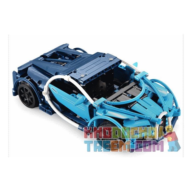 DOUBLEE CADA C51053 51053 non  SIÊU XE ĐIỀU KHIỂN TỪ XA bộ đồ chơi xếp lắp ráp ghép mô hình  DETECH Kỹ Thuật Công Nghệ Cao Mô Hình Phương Tiện 419 khối