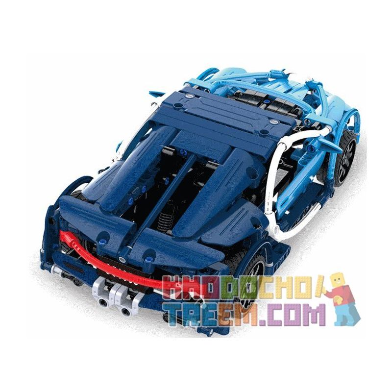 DOUBLEE CADA C51053 51053 non  SIÊU XE ĐIỀU KHIỂN TỪ XA bộ đồ chơi xếp lắp ráp ghép mô hình  DETECH Kỹ Thuật Công Nghệ Cao Mô Hình Phương Tiện 419 khối