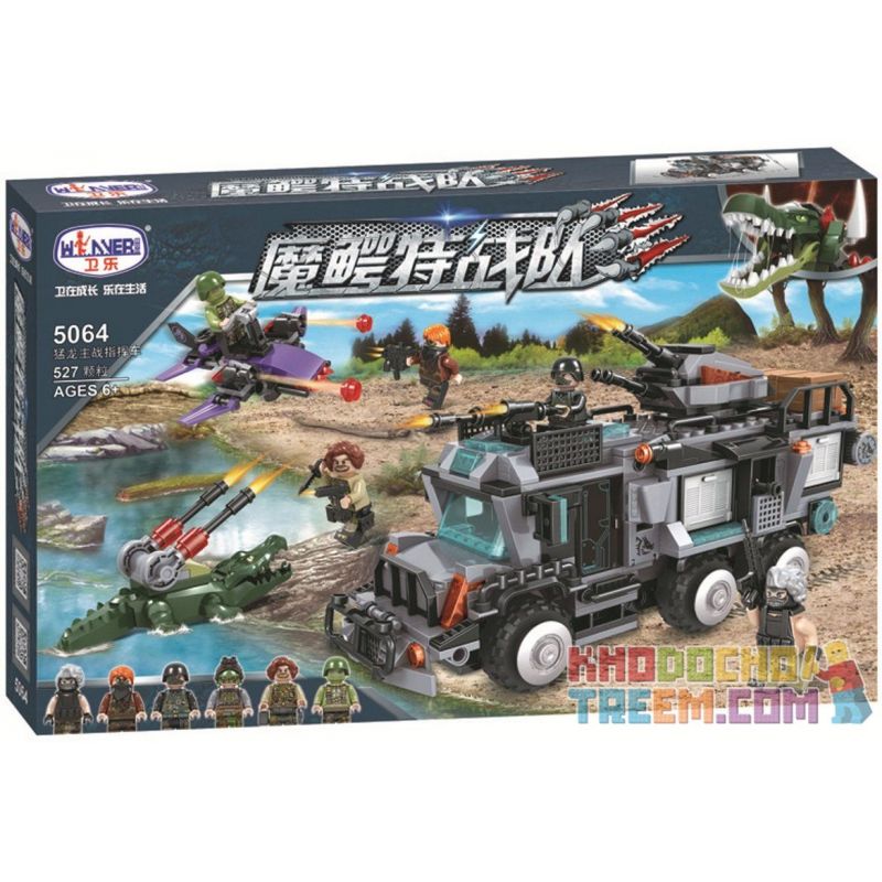 Winner 5064 non  XE CHỈ HUY CHIẾN ĐẤU CỦA RAPTORS bộ đồ chơi xếp lắp ráp ghép mô hình Crocodile Special Forces Cá Sấu Đặc Nhiệm 527 khối Winner 5064 non  XE CHỈ HUY CHIẾN ĐẤU CỦA RAPTORS bộ đồ chơi xếp lắp ráp ghép mô hình Crocodile Special Forces Cá Sấu Đặc Nhiệm 527 khối